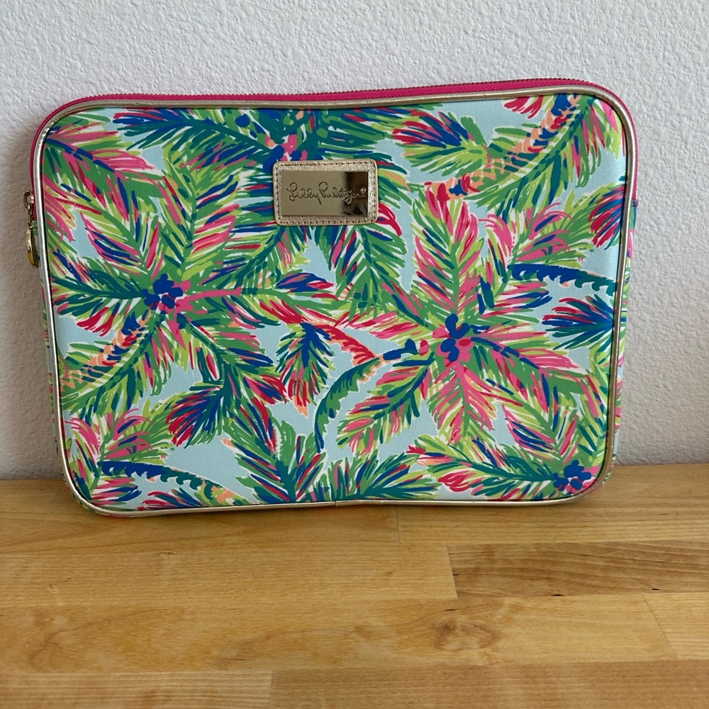 Lilly Pulitzer Tropical Print Laptop Sleeve